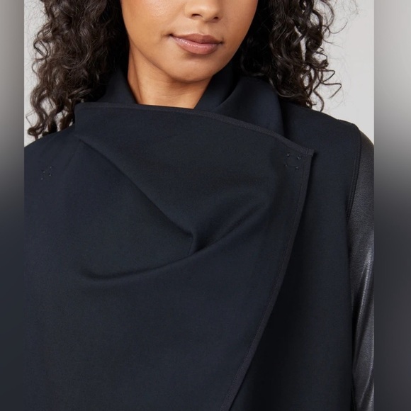 Spanx Black Drape Jacket 3X - Picture 5 of 8